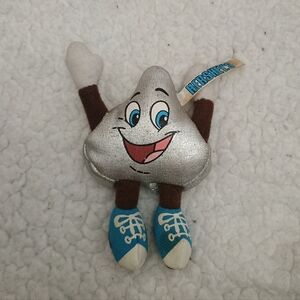 Vintage Hershey's Silver Plush Magnet